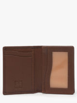 Portefeuille Caviar Leder Crinkles Bruin caviar 14255-vue-porte